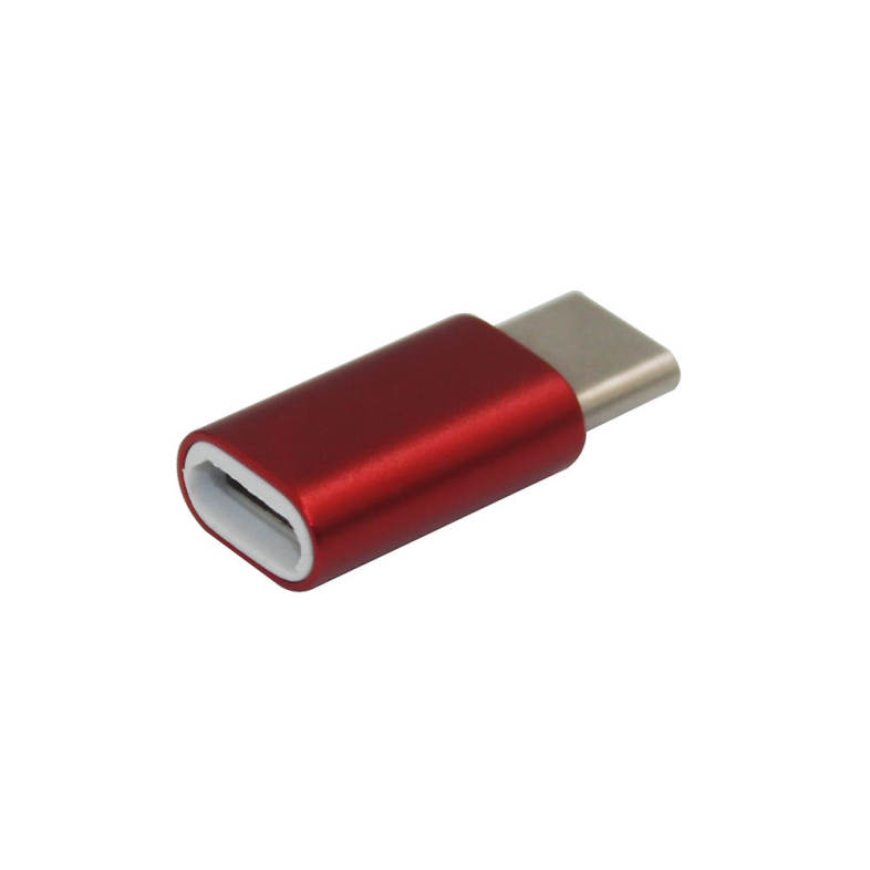 Minismile 7PCS Aluminium Alloy USB 3.1 Type-C To Micro USB Data Sync Charging Adapters Converters