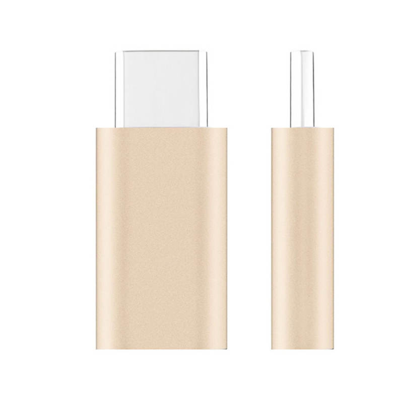 Minismile 7PCS Aluminium Alloy USB 3.1 Type-C To Micro USB Data Sync Charging Adapters Converters