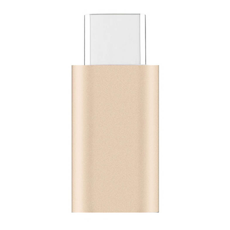 Minismile 7PCS Aluminium Alloy USB 3.1 Type-C To Micro USB Data Sync Charging Adapters Converters