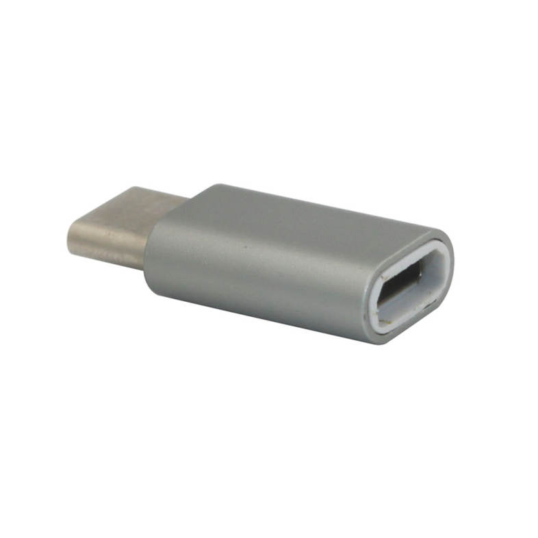 Minismile 7PCS Aluminium Alloy USB 3.1 Type-C To Micro USB Data Sync Charging Adapters Converters