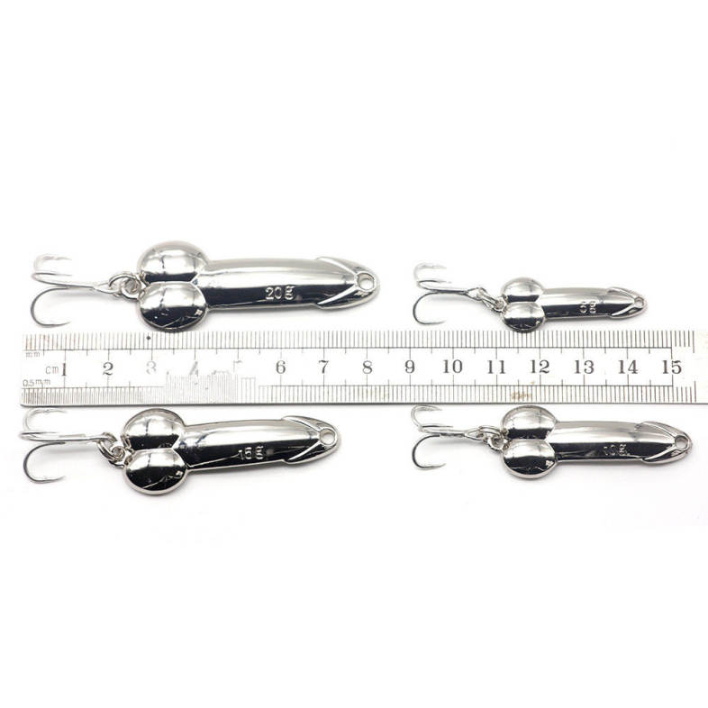 1PC DD Spoon Fishing Lure 5G 10G 15G 20G Metal Spinner Bait