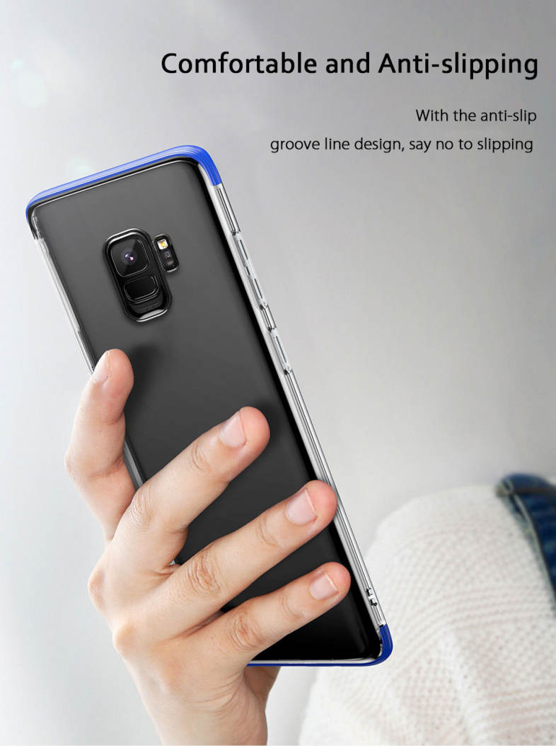 Baseus Armor Case TPU Transparent Anti-slipping Shell for Samsung Galaxy S9