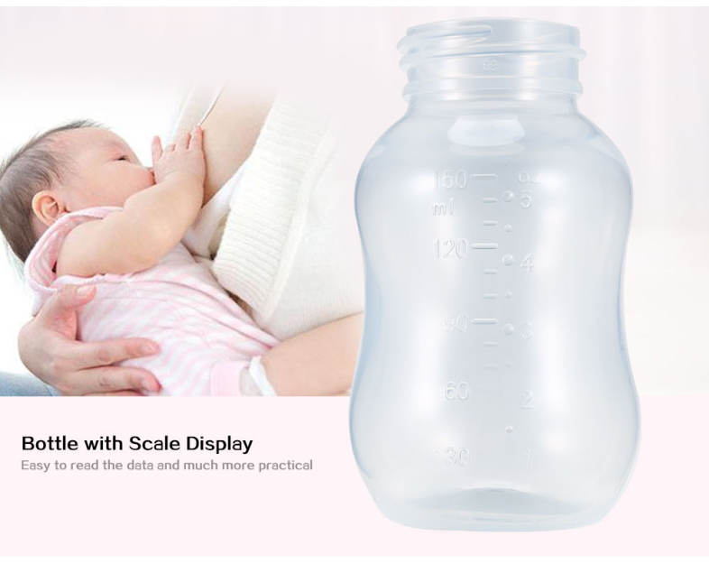 Electric Breast Pump Baby Bottle Automatic Massage Milking Machine