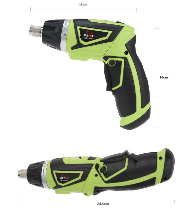 SUNTOL SND136 Lithium-ion Battery Electric Drill Screwdriver