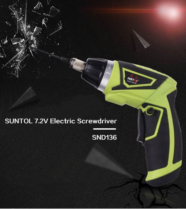 SUNTOL SND136 Lithium-ion Battery Electric Drill Screwdriver