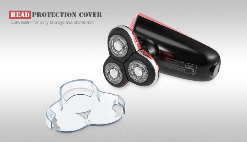 JINDING 4 in 1 Electric Shaver Hair Trimmer Facial Cleansing Rechargeable Razor Shaving Machine