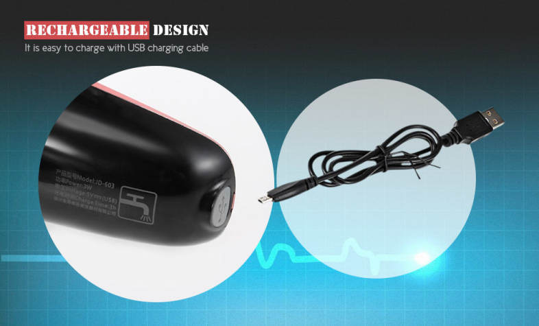 JINDING 4 in 1 Electric Shaver Hair Trimmer Facial Cleansing Rechargeable Razor Shaving Machine