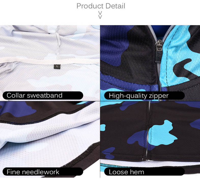 TSURINOYA Trulinoya Trendy Sun Protection Top Long Sleeve Breathable Fast Dry Summer Fishing Wear