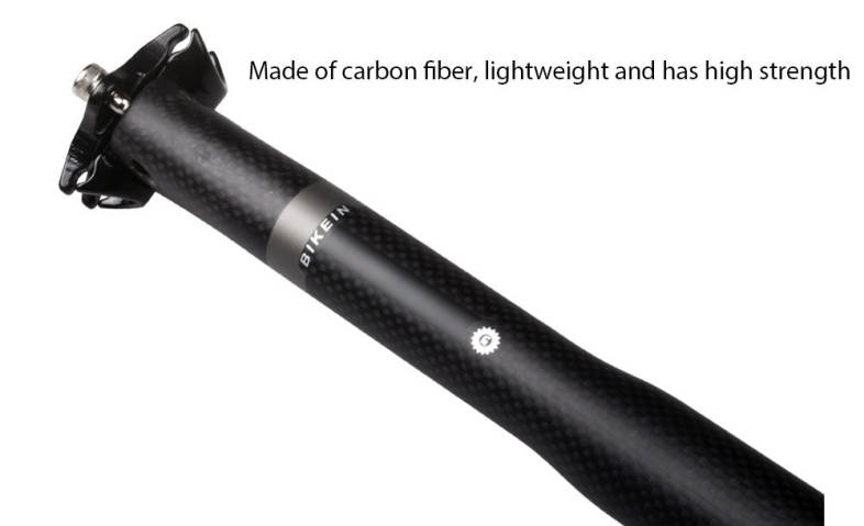 High Strength Mountain Road Bike Seatpost Carbon Fiber Bicycle Seat Tube