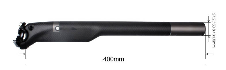 High Strength Mountain Road Bike Seatpost Carbon Fiber Bicycle Seat Tube