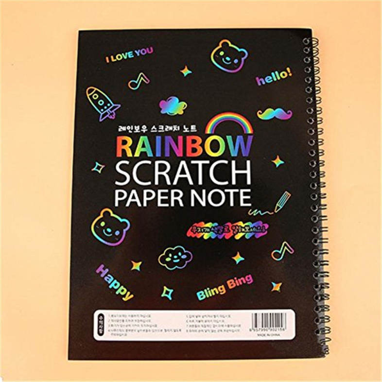 Fun Doodling Scratch Painting DIY Big Blow Painting Children Educational Toy