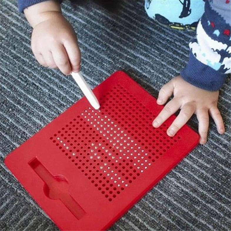 Magnetic Ball Sketch Pad Tablet Kids Drawing Board Children Toy
