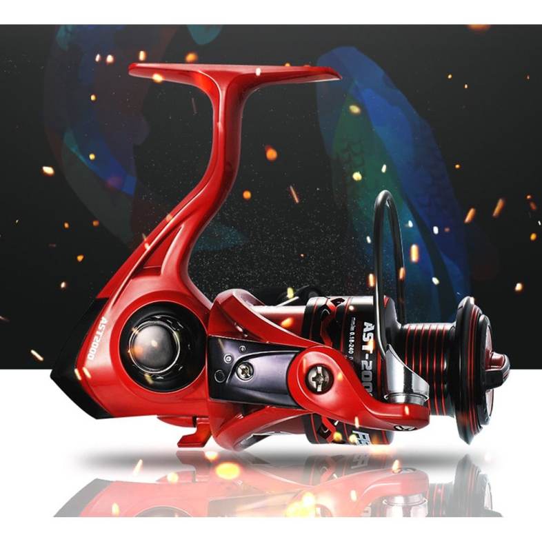 Lizard AST Series 13   1 Ball Bearings 5.2:1 Spinning Fishing Reel
