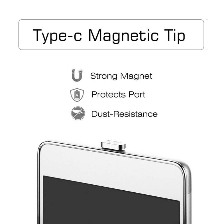 Magnetic Type-C Charging Head