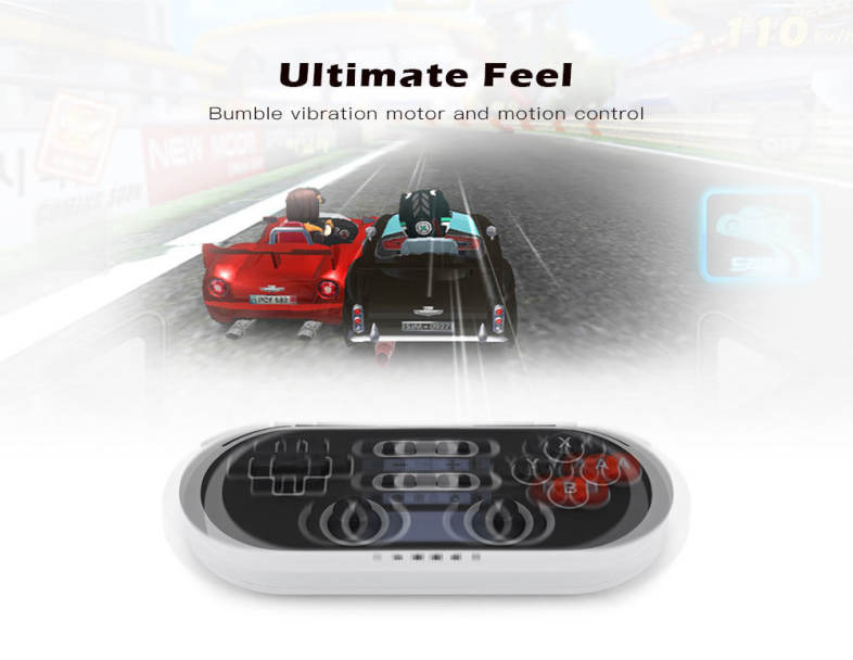 NS02 Classic Game Controller Wireless Mini Pad with Sleep Mode
