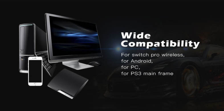 NS02 Classic Game Controller Wireless Mini Pad with Sleep Mode