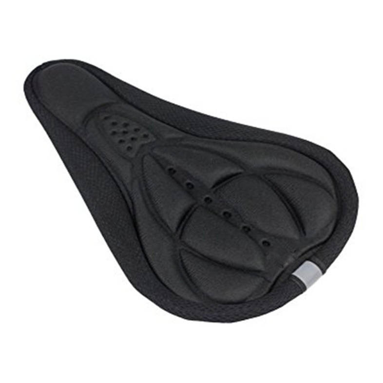 Gel Bike Seat Soft Anti-Slip Gel Bicycle Cover Bicycle Saddle Cushion for Mountain Biking Cycling Exercise