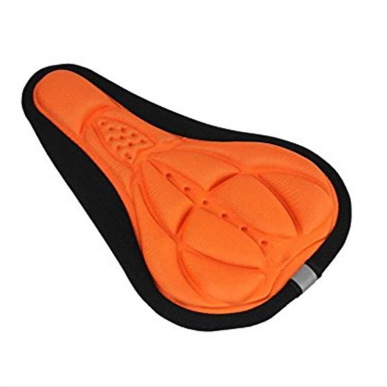 Gel Bike Seat Soft Anti-Slip Gel Bicycle Cover Bicycle Saddle Cushion for Mountain Biking Cycling Exercise