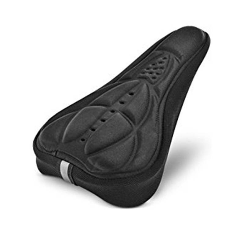 Gel Bike Seat Soft Anti-Slip Gel Bicycle Cover Bicycle Saddle Cushion for Mountain Biking Cycling Exercise