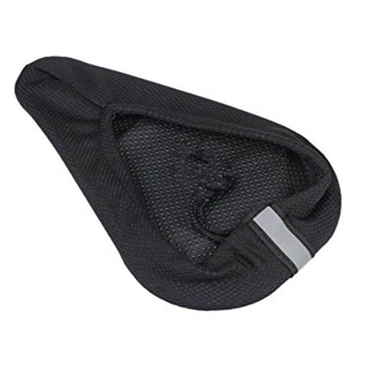 Gel Bike Seat Soft Anti-Slip Gel Bicycle Cover Bicycle Saddle Cushion for Mountain Biking Cycling Exercise
