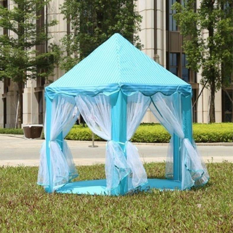 140x135cm Large Princess Castle Tulle Children House Game Selling Play Tent Yurt Creative