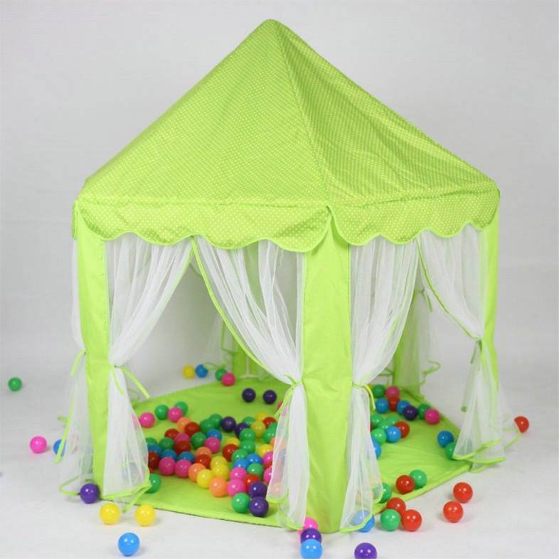 140x135cm Large Princess Castle Tulle Children House Game Selling Play Tent Yurt Creative
