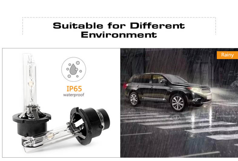 YSJ01 D4S 12V HID Car Xenon Headlight IP65 Waterproof 6000K 11000lm  