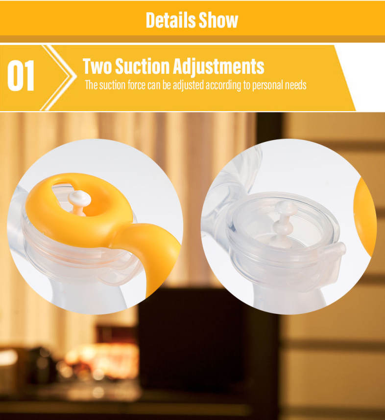 Doopser Manual Breast Pump BPA Free Baby Breastfeeding Milking Tool