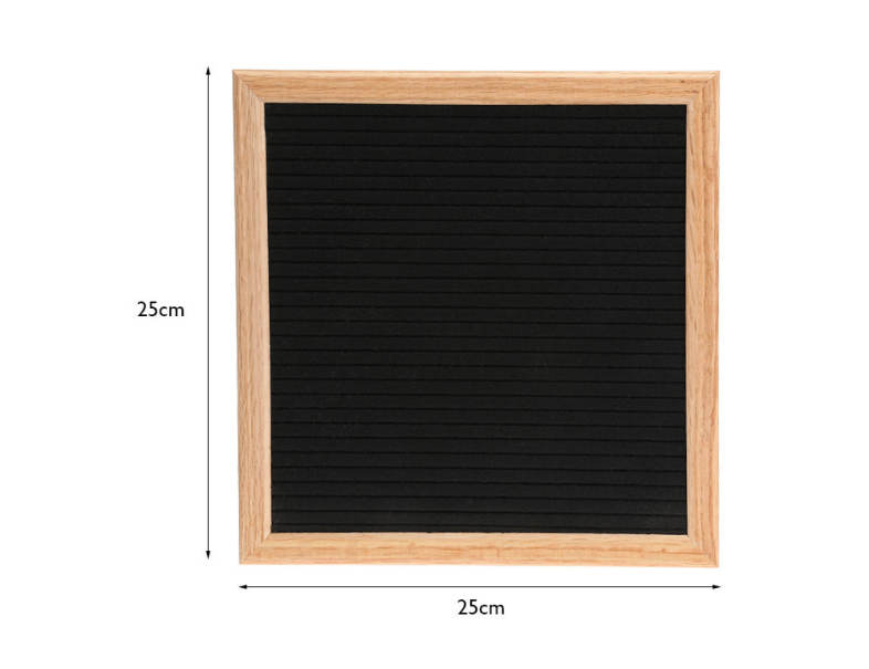 Household Wooden Felt Message Letter Board