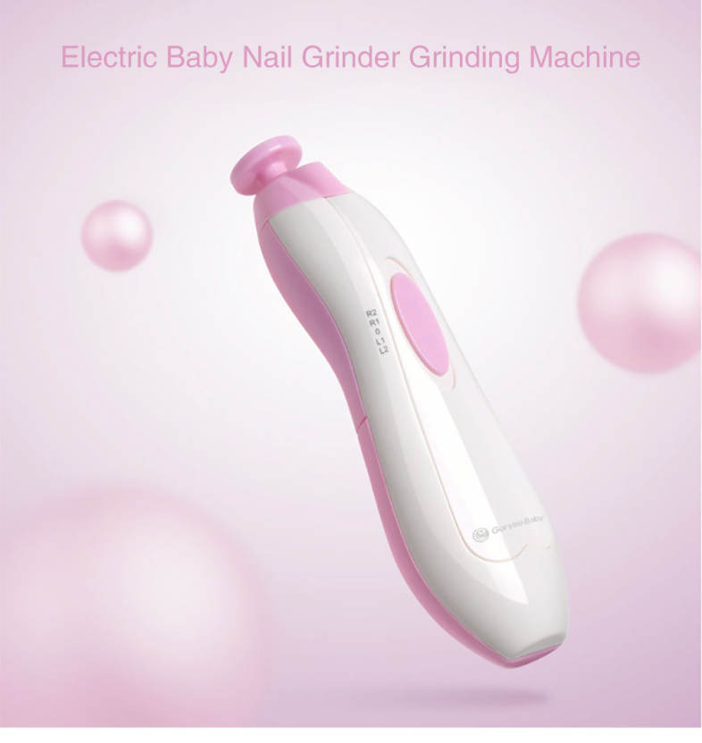 GoryeoBaby Electric Baby Nail Grinder Pen Type Kids Toenail Polish Set Grinding Machine