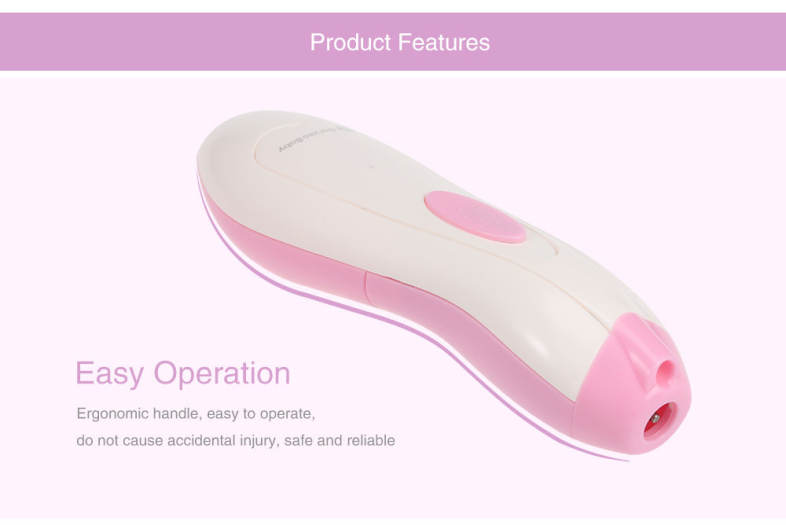 GoryeoBaby Electric Baby Nail Grinder Pen Type Kids Toenail Polish Set Grinding Machine