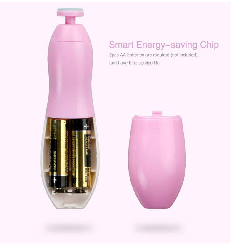 GoryeoBaby Electric Baby Nail Grinder Pen Type Kids Toenail Polish Set Grinding Machine