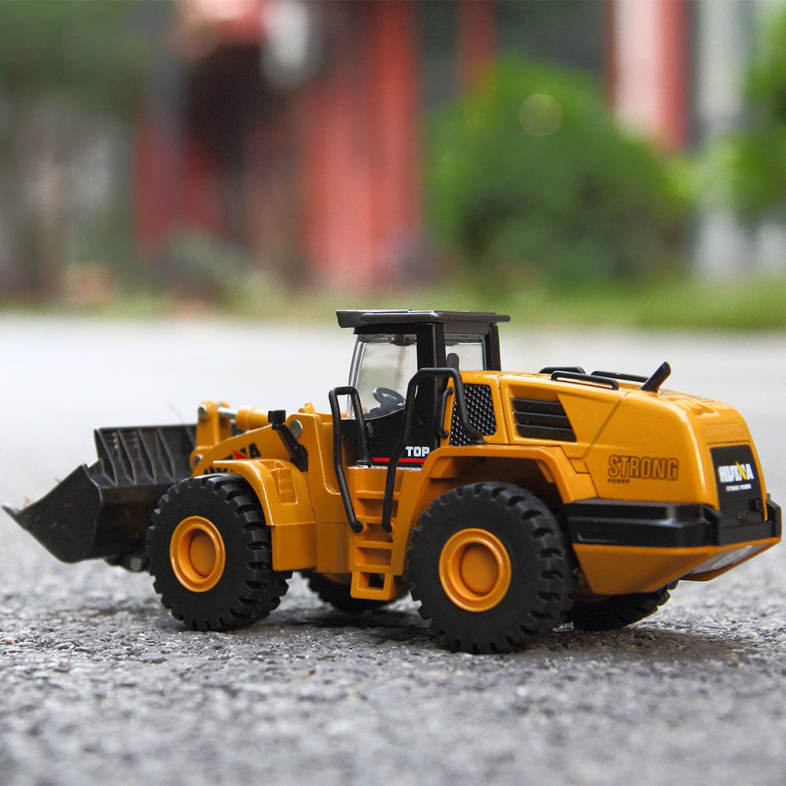 1:50 Alloy Excavator Engineering Metal Die Casting Car Truck 