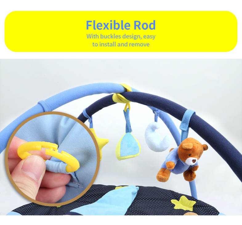 Cartoon Baby Kids Rug Floor Mat Game Play Carpet Educational Toy