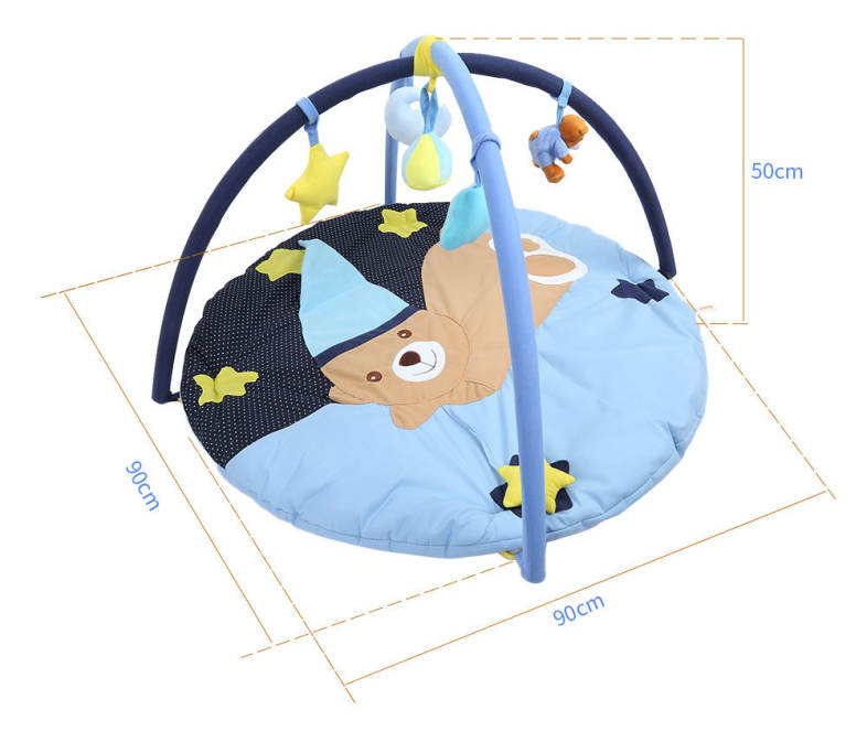 Cartoon Baby Kids Rug Floor Mat Game Play Carpet Educational Toy