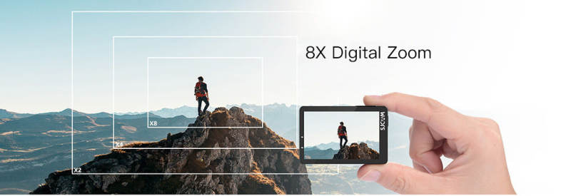 Original SJCAM SJ8 Pro 4K 60fps Dual Touch Screen WiFi Action Camera