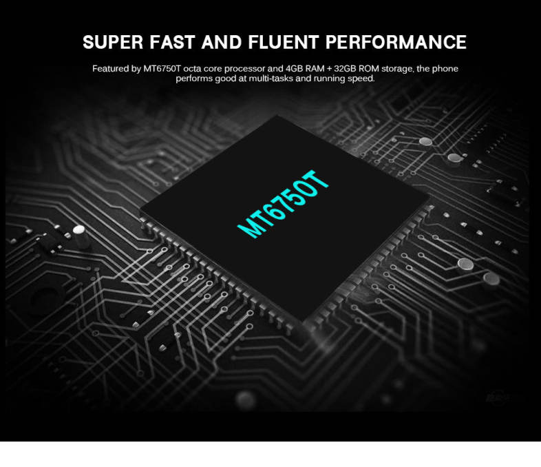 QUBO Juno 4G Phablet 5.7 inch Android 7.0 MT6750T 1.5GHz Octa Core 4GB RAM 32GB ROM Dual Rear Cameras