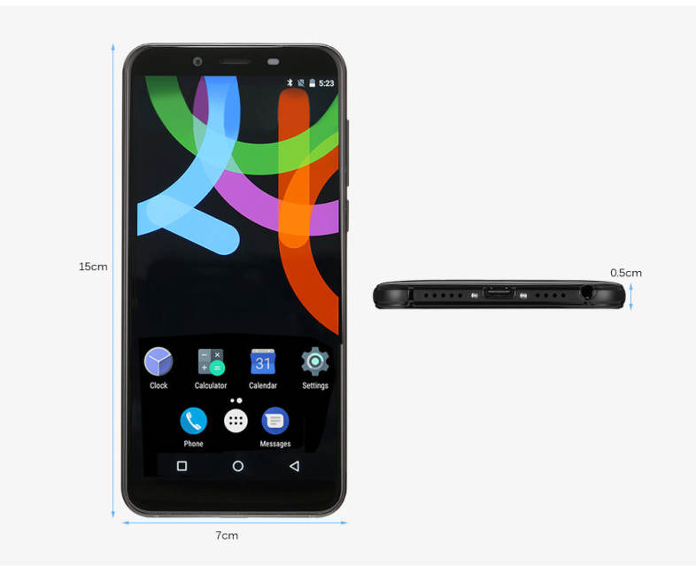 QUBO Juno 4G Phablet 5.7 inch Android 7.0 MT6750T 1.5GHz Octa Core 4GB RAM 32GB ROM Dual Rear Cameras