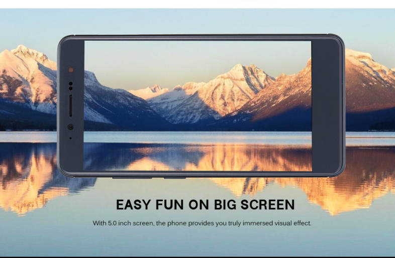 QUBO Neptuno 4G Smartphone 5.0 inch Android 7.0 MTK6737T Quad Core 1.45GHz 2GB RAM 16GB ROM OTG Function