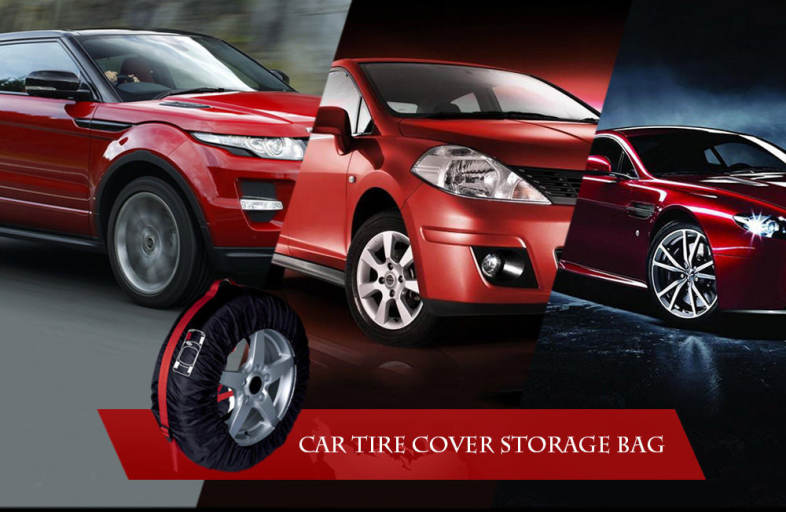 Universal Tire Cover Car Tires Storage Bag Vehicle Wheel Protector 4pcs