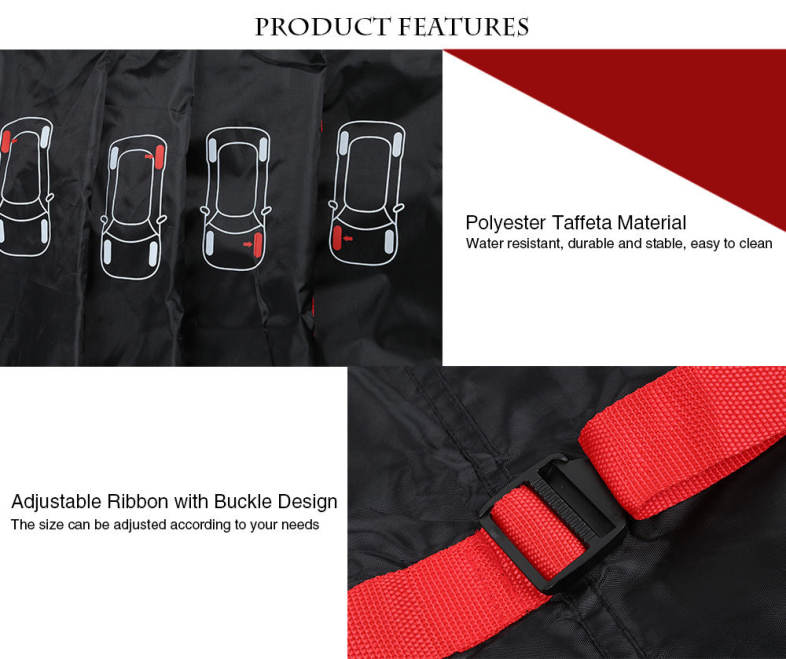 Universal Tire Cover Car Tires Storage Bag Vehicle Wheel Protector 4pcs