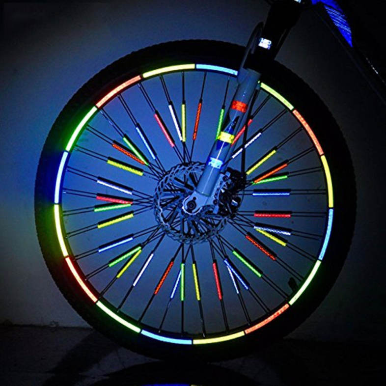 Sport Fluorescent Bike Reflective Sticker for Cycling Wheel