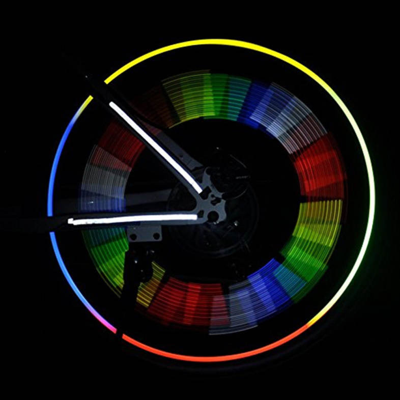 Sport Fluorescent Bike Reflective Sticker for Cycling Wheel