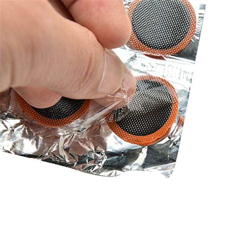 Motor Bicycle Tyre Tire Inner Tube Puncture Rubber Patches Repair Kit