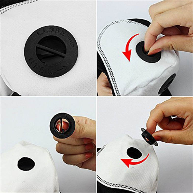 Activated Carbon Filtration Exhaust  PM2.5 Dust Mask