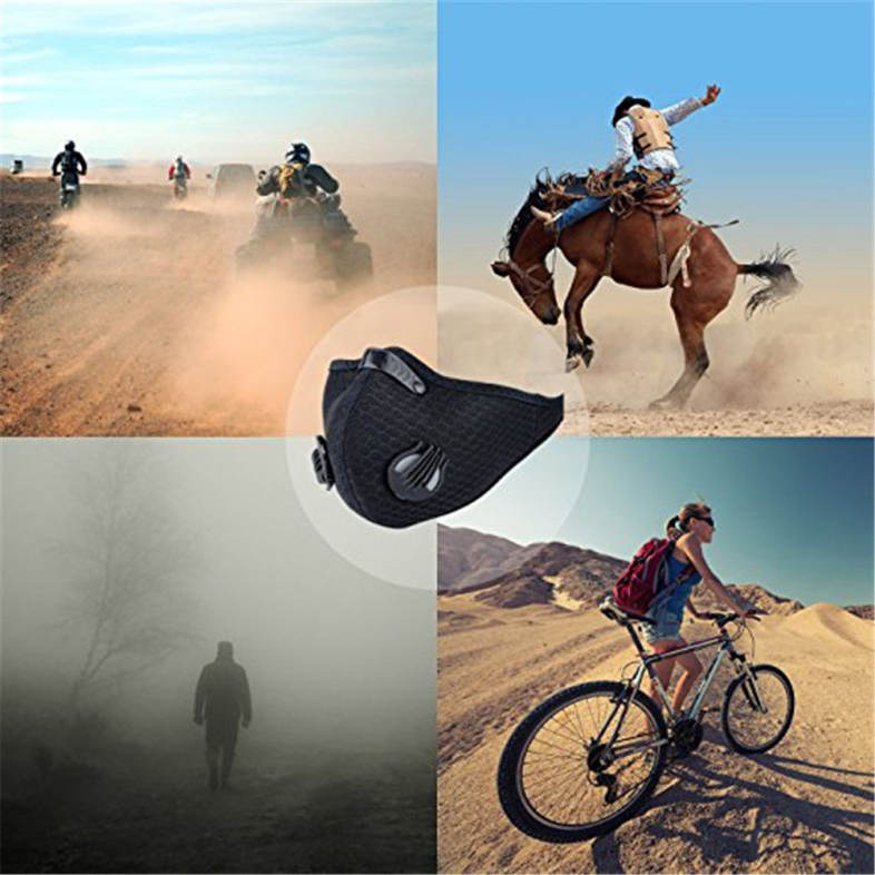 Activated Carbon Filtration Exhaust  PM2.5 Dust Mask