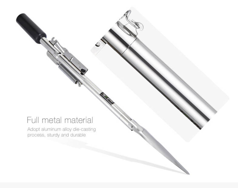 Outlife Automatic Fishing Rod Holder Stainless Steel Fish Bracket with High Strength Spring