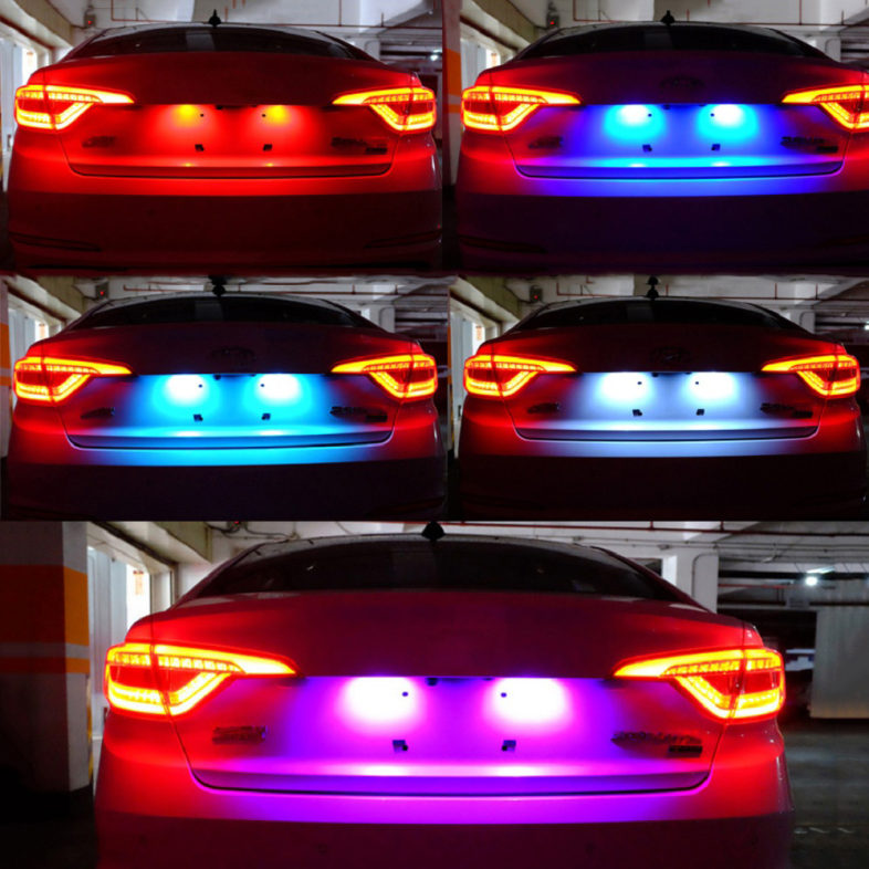 T10 LED Bulbs 5050 9 SMD Car Wedge Interior Side Marker Tail Light 12V 10PCS