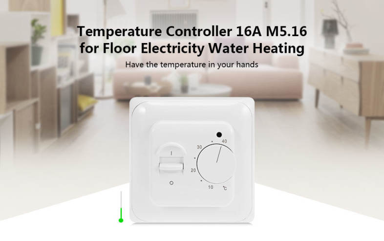 Room Thermostat Temperature Controller 16A M5.16 for Floor Electricity Water Heating