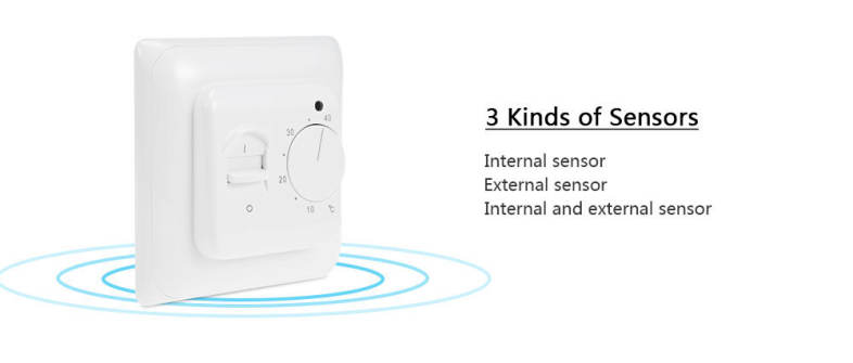 Room Thermostat Temperature Controller 16A M5.16 for Floor Electricity Water Heating